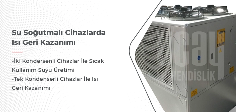 su soğutmalı cihazlarda ısı geri kazanımı