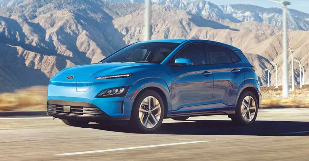 elektrikli otomobil modelleri hyundai kona ev