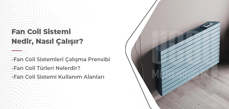 fan coil sistemi nedir nasıl çalışır