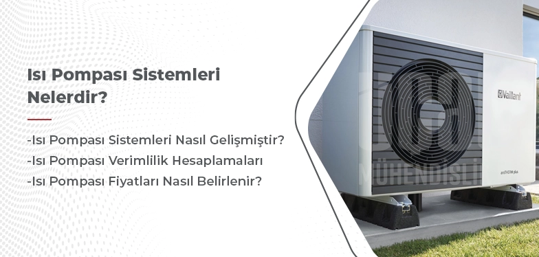 ısı pompası sistemleri nelerdir