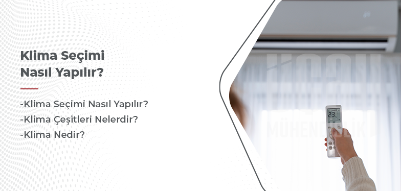 klima seçimi nasıl yapılır