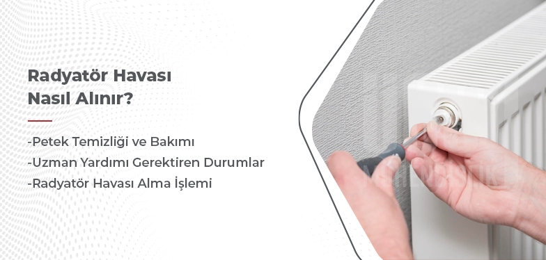 radyatör havası nasıl alınır