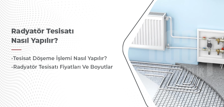 radyatör tesisatı nasıl yapılır